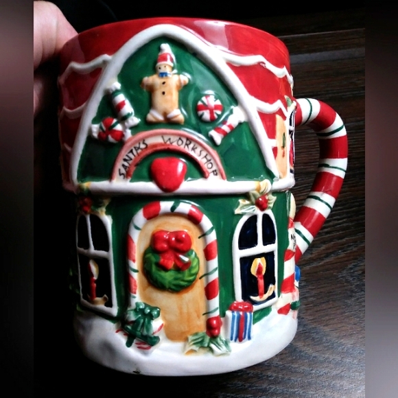 Certified International Other - Santa's Workshop Christmas Vintage Large Mug